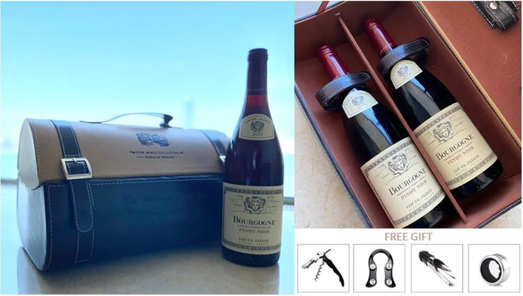 Louis Jadot Bourgogne Pinot Noir 2022 年 2 支套裝 (帶禮盒)