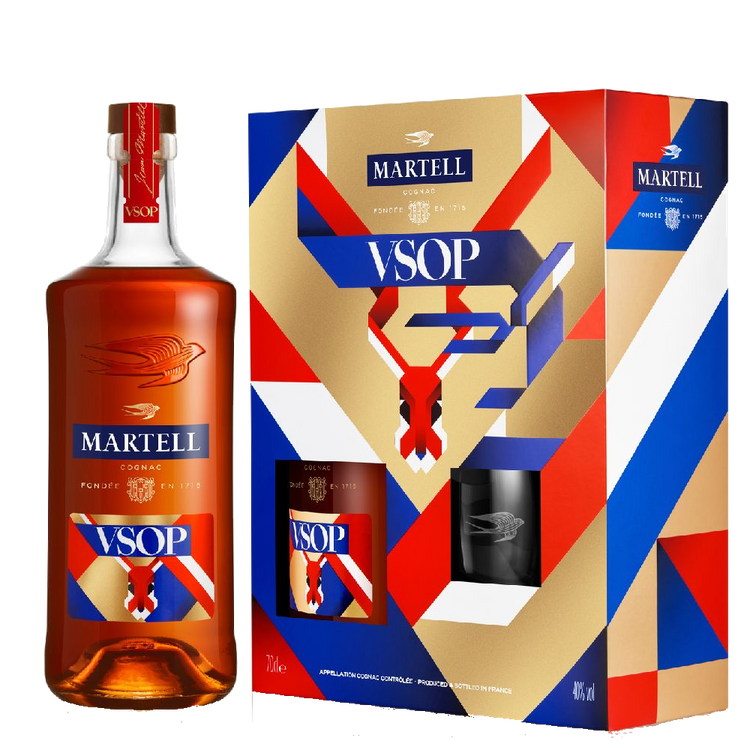 馬爹利 VSOP 禮品套裝(含白蘭地酒杯 x 2)2023 版