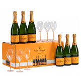 Veuve Clicquot Yellow Label Brut NV Party Set (Limited Time Offer)