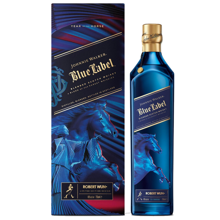 Johnnie Walker Blue Label Year of Horse Limited Edition (Gift Box)