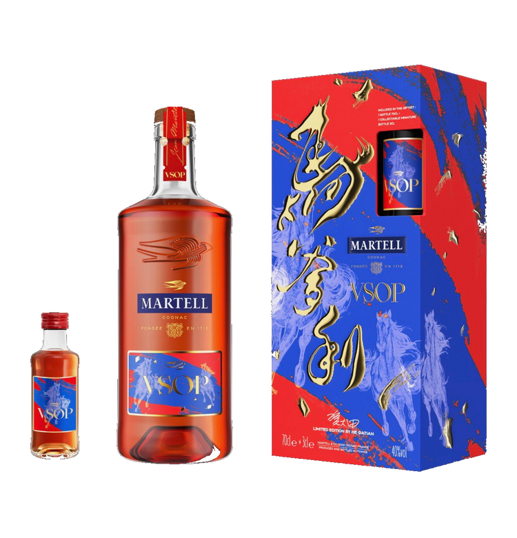 馬爹利VSOP馬年限量版2026，附贈迷你酒辦
