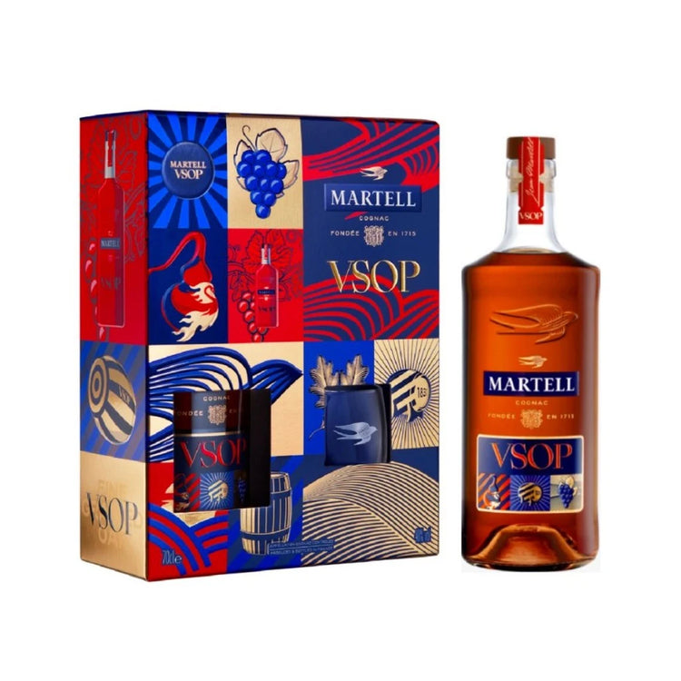 Martell VSOP Gift Set (with 2 Glasses) Dragon Year Special Edition 2024
